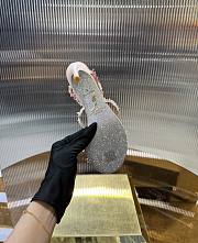	 Rene Caovilla Crystal Embellished Sandals Pink - 4