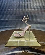 	 Rene Caovilla Metallic Gold Sandals - 6