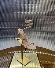 	 Rene Caovilla Metallic Gold Sandals - 5