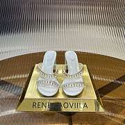 Rene Caovilla 75mm Chandelier Mules - 1