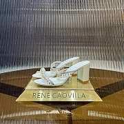 Rene Caovilla 75mm Chandelier Mules - 6