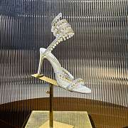 Rene Caovilla Embellished Chandelier Heeled Sandals 105  - 2