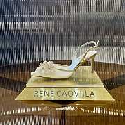 Rene Caovilla Floriane Honey Slingback Beige 75mm - 4