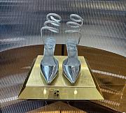 Rene Caovilla Margot Silver Pump - 1