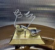 Rene Caovilla Margot Silver Pump - 4