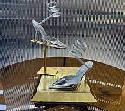 Rene Caovilla Margot Silver Pump - 3