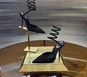 	 Rene Caovilla Margot Crystal Black Pump - 2