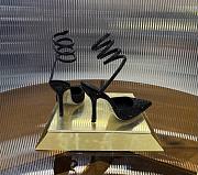 	 Rene Caovilla Margot Crystal Black Pump - 4