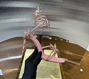 Rene Margot Mirrored Pink Sandal With Butterflies 105 - 4