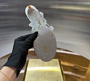 René Caovilla White Satin Bow-Embellished Sandals 105 - 6