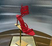 RENE CAOVILLA RED CHANDELIER RED SANDAL 105 - 4