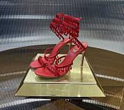 RENE CAOVILLA RED CHANDELIER RED SANDAL 105 - 3