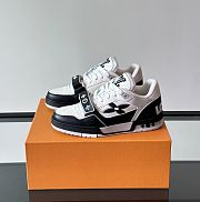 Louis Vuitton Black Trainer Sneaker - 4