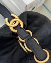Chanel Maxi shopping bag black Calfskin leather - 33.5x28x11cm - 3
