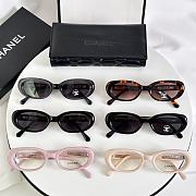 Chanel Oval Sunglasses  - 1