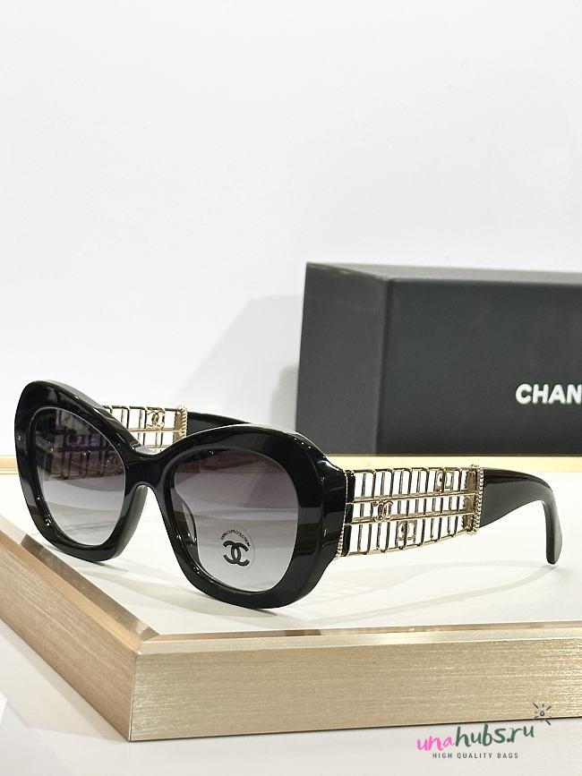 CHANEL Sunglasses Butterfly Sunglasses, acetate & metal 9170 - 1