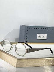 Gucci Eyewear Monogram oval-frame Sunglasses  - 5