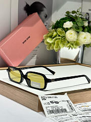 Miu Regard rectangular sunglasses - 6