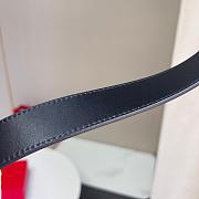 	 Valentino Vlogo Signature Calfskin Belt 30mm White - 5
