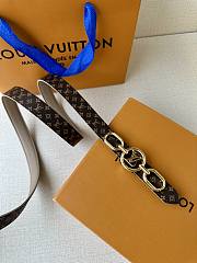 Louis Vuitton Circle Prime 20MM Double Sided Belt Beige - 4