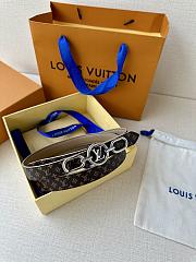 Louis Vuitton Circle Prime 20MM Double Sided Belt Beige - 3