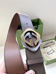 Gucci GG Gold Buckle 40mm Belt - 6
