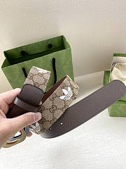 Gucci GG Gold Buckle 40mm Belt - 2