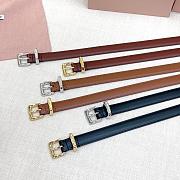 Miu Miu Leather Belt 20mm - 1