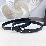 D&G buckle black belt 30mm - 1