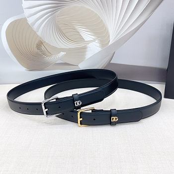 D&G buckle black belt 30mm