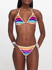 Missoni Halterneck chevron bikini - 4