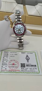 ROLEX DAYTONA WATCH MOISSANITE RUBY 40mm - 6