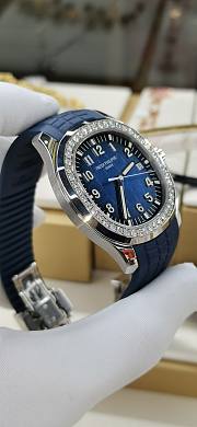 	 PATEK PHILIPPE NAUTILUS RHINESTONE BLUE 42mm - 5