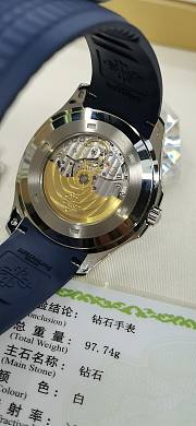 	 PATEK PHILIPPE NAUTILUS RHINESTONE BLUE 42mm - 4
