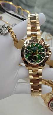 Rolex Cosmograph Daytona watch Gold/Green gold 40mm - 1