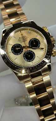 Rolex Cosmograph Daytona watch 18 yellow gold 40mm - 6