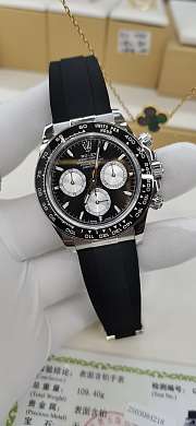 Rolex Daytona White gold Black 40mm - 1