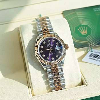 Rolex Lady-Datejust 28mm Dial with Diamonds 