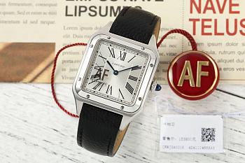 Cartier Santos Dumont Silver Dial Men's Watch - 31.4X43.5MM