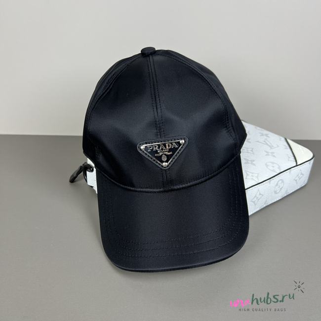 Prada Re-Nylon Baseball Cap  - 1