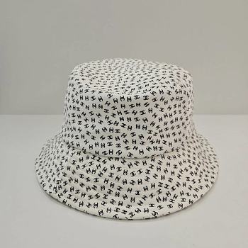 Chanel Bucket CC Small Logo White