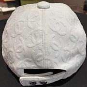 	 Chanel White Cap - 6