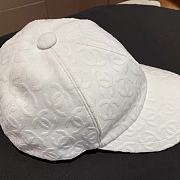 	 Chanel White Cap - 5