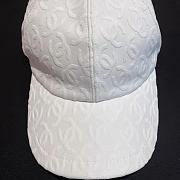 	 Chanel White Cap - 4