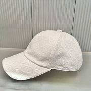 	 Chanel White Cap - 2