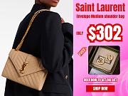 YSL ENVELOPE MEDIUM BAG - 1