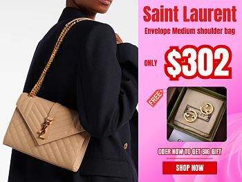 YSL ENVELOPE MEDIUM BAG