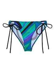 Pucci Iride print triangle bikini blue - 2