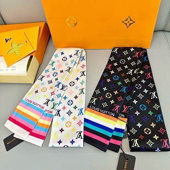 Louis Vuitton x TM Monogram Multicolor BB Bandeau Scarf - 120x8cm