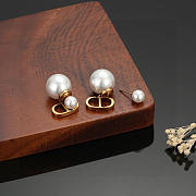 Dior Pearl Tribales Drop Earrings - 2